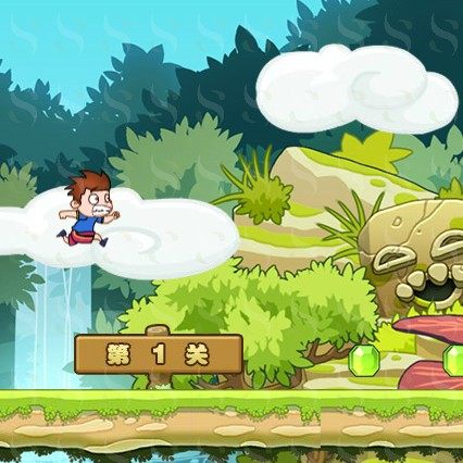 六合一互动一体机-狂翻跑酷小少年